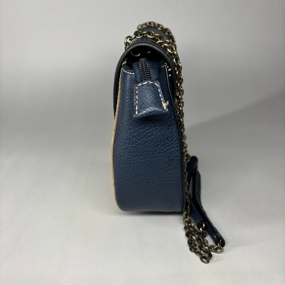 Simply Noelle Purse Classic Crossbody Chain Strap Two Tone Storage Academia - Picture 5 of 7